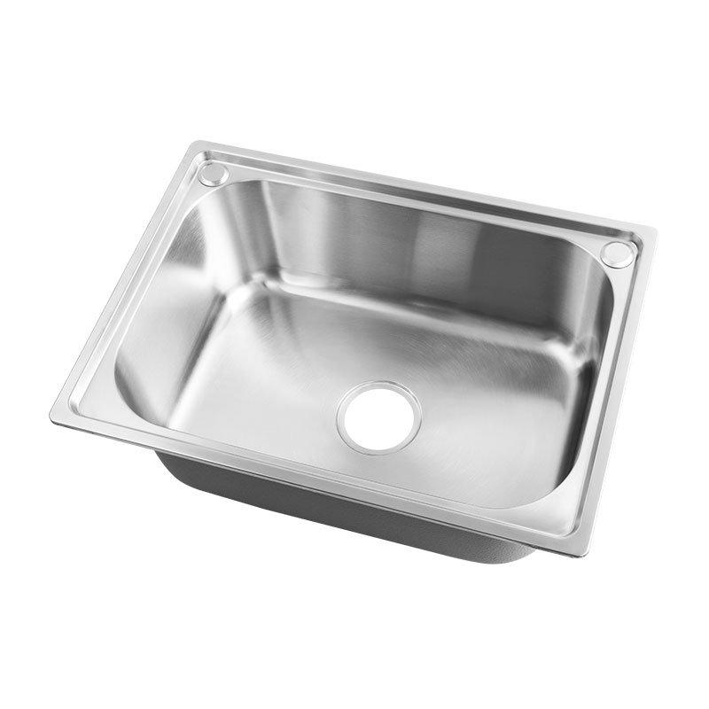 Overmount Single Bowl Kitchen Sink